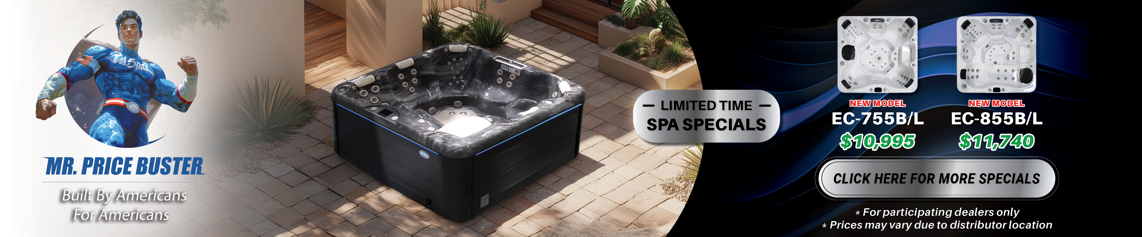 Calspas hot tub being used in a family setting - Grand Island